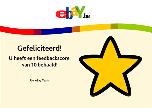 eBay Gele Ster