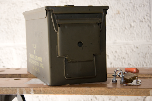 DIY ammo can magnets 